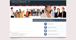 Desktop Screenshot of akers-boswell.com